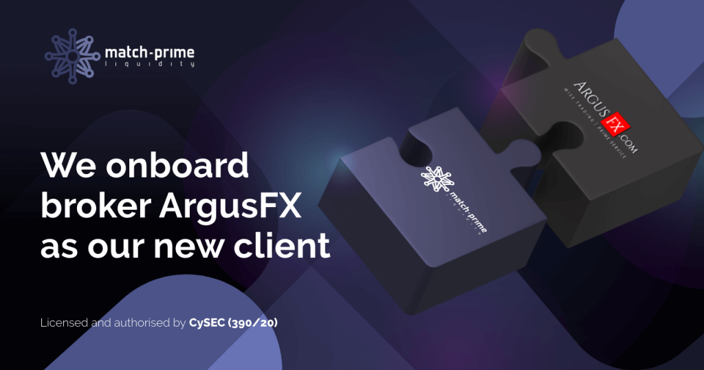 We onboard broker ArgusFX as our new client