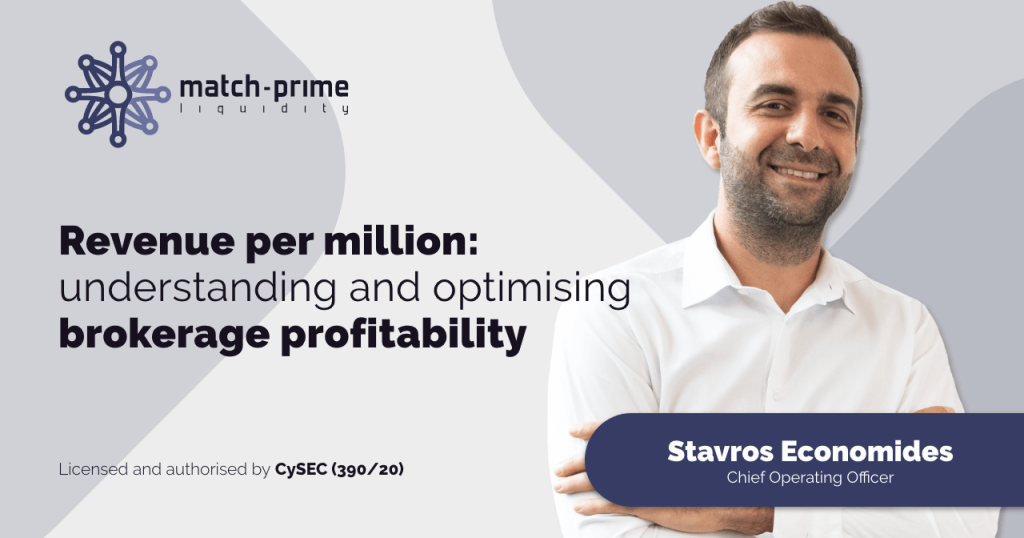 Stavros Economides, COO of Match-Prime Liquidity, about using RPM to optimize one's brokerage profitability