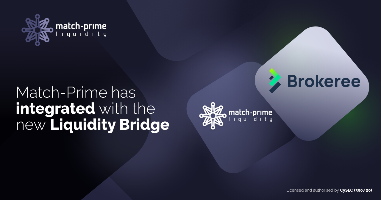 Brokeree Solutions integrates its flagship Liquidity Bridge with Match-Prime Liquidity