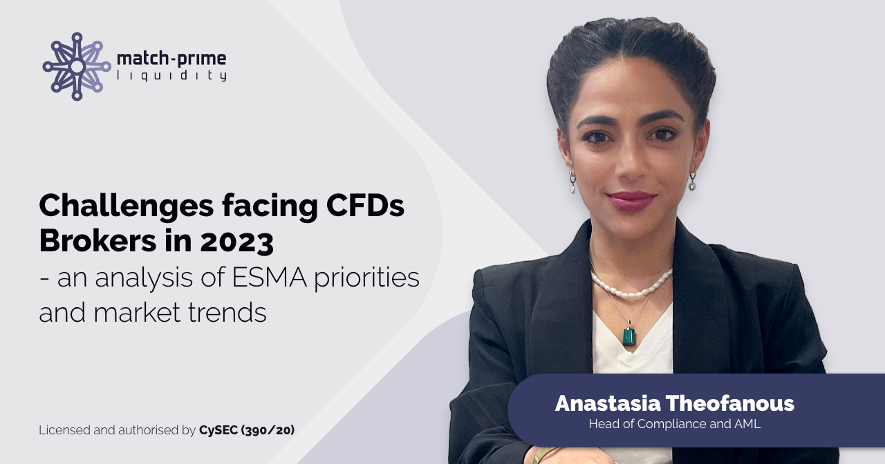 Challenges facing CFDs Brokers in 2023 – an analysis of ESMA priorities and market trends