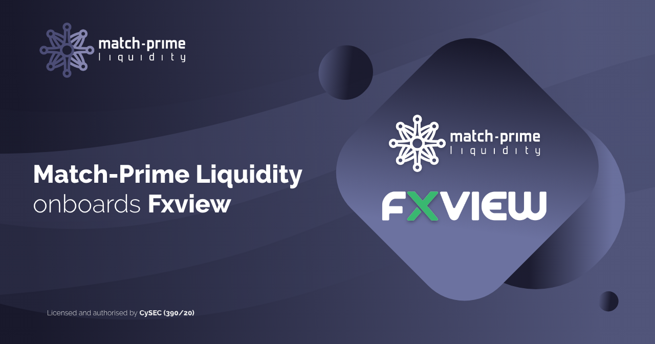 Match-Prime Liquidity onboards Fxview