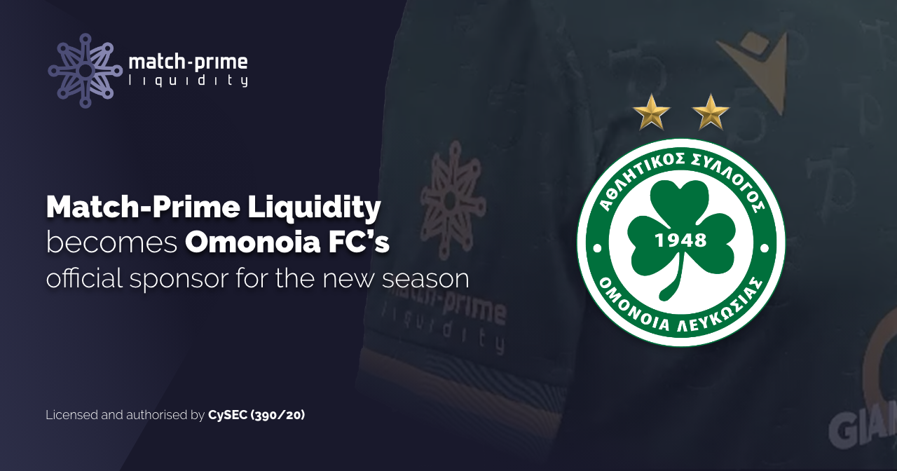 Match-Prime Liquidity becomes Omonoia FC&rsquo;s official sponsor for the new