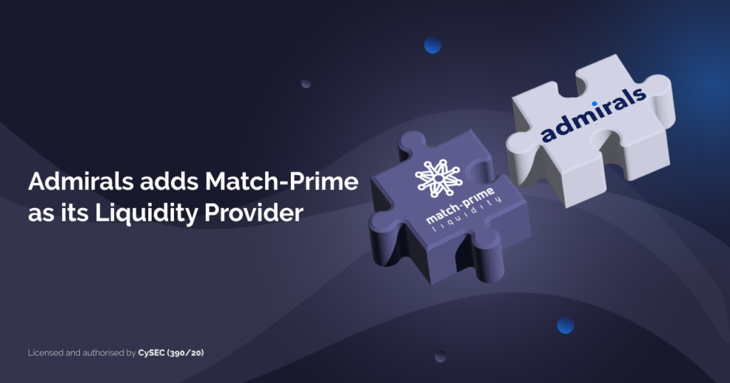 Admirals adds Match-Prime as its Liquidity-Provider