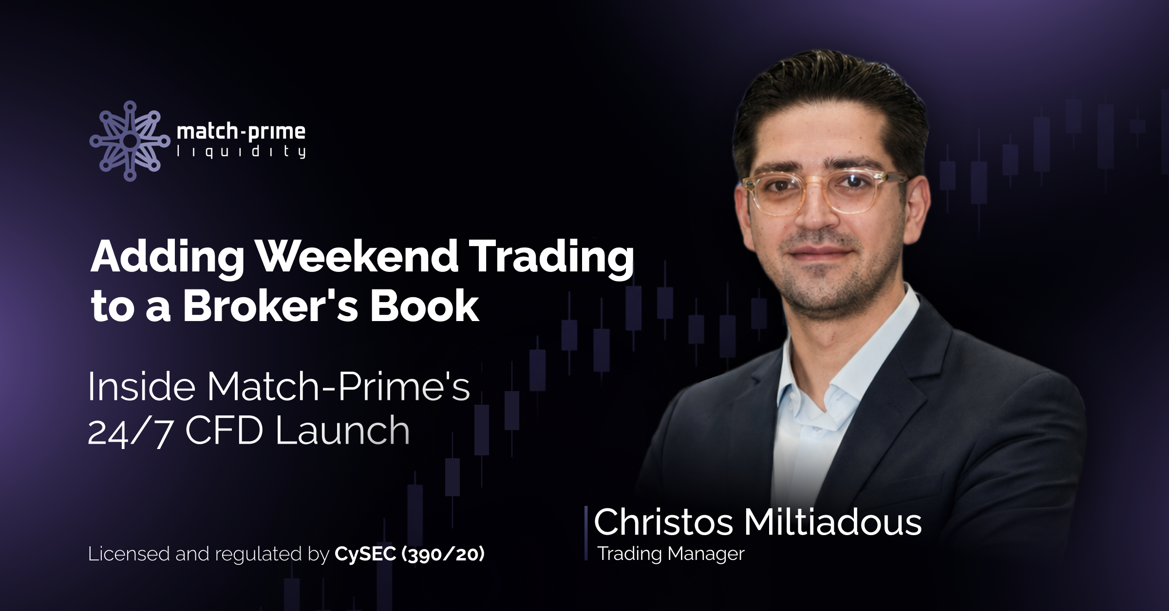 Adding Weekend Trading to a Broker’s Book. Inside Match-Prime’s 24/7 CFD Launch